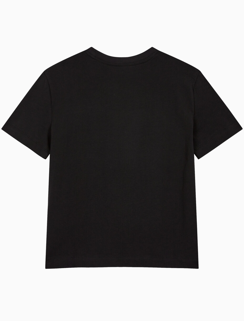 Buy 여성 레귤러핏 스몰 모노그램 로고 반팔 티셔츠 in color BLACK