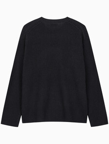 Buy 남성 롱슬리브 크루넥 스웨터 in color BLACK BEAUTY