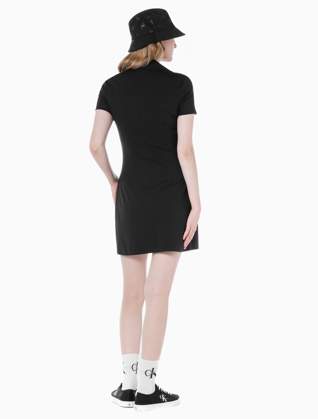 Buy 여성 밀라노 유틸리티 드레스 in color CK BLACK