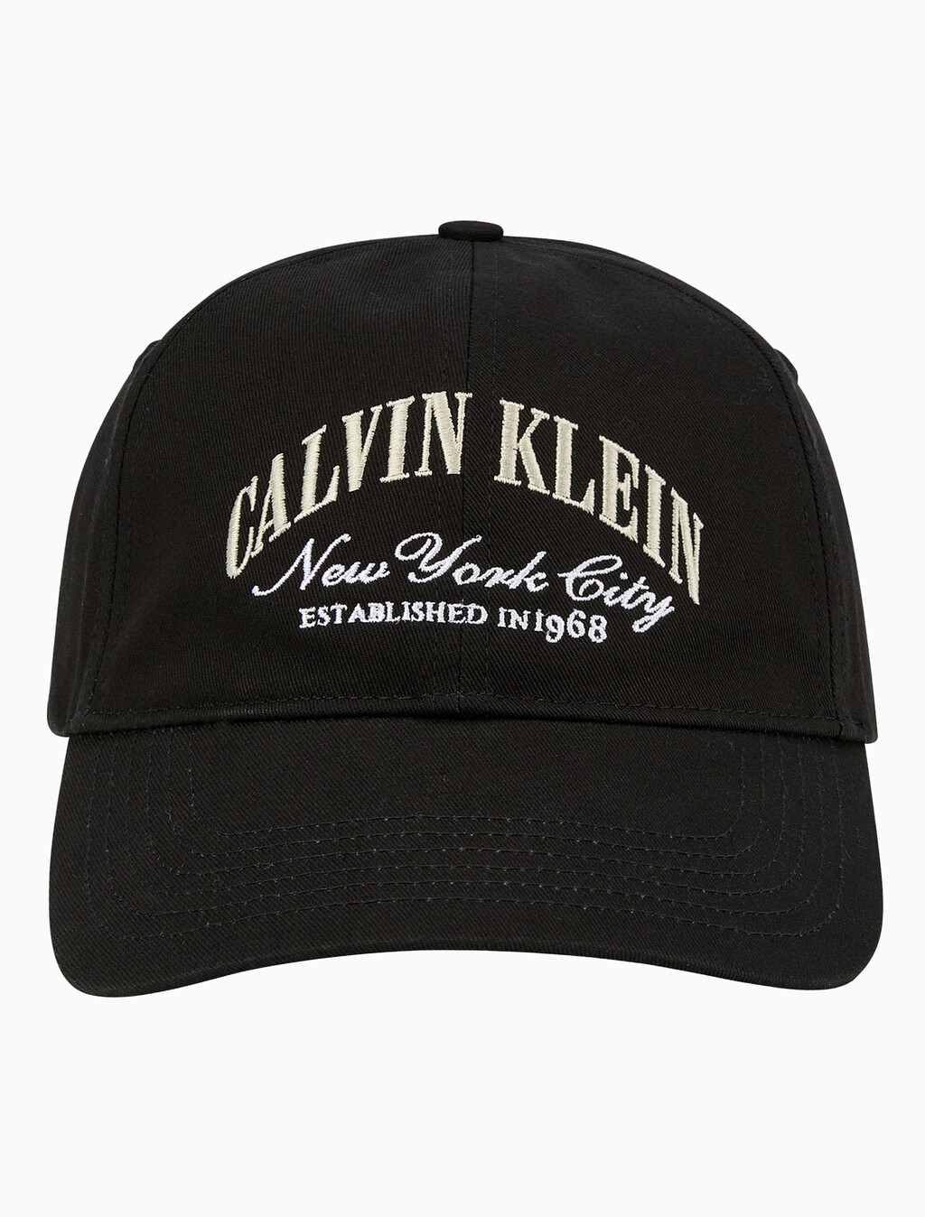 Buy 남녀공용 솔리드 시즈널 그래픽 볼캡 in color BLACK