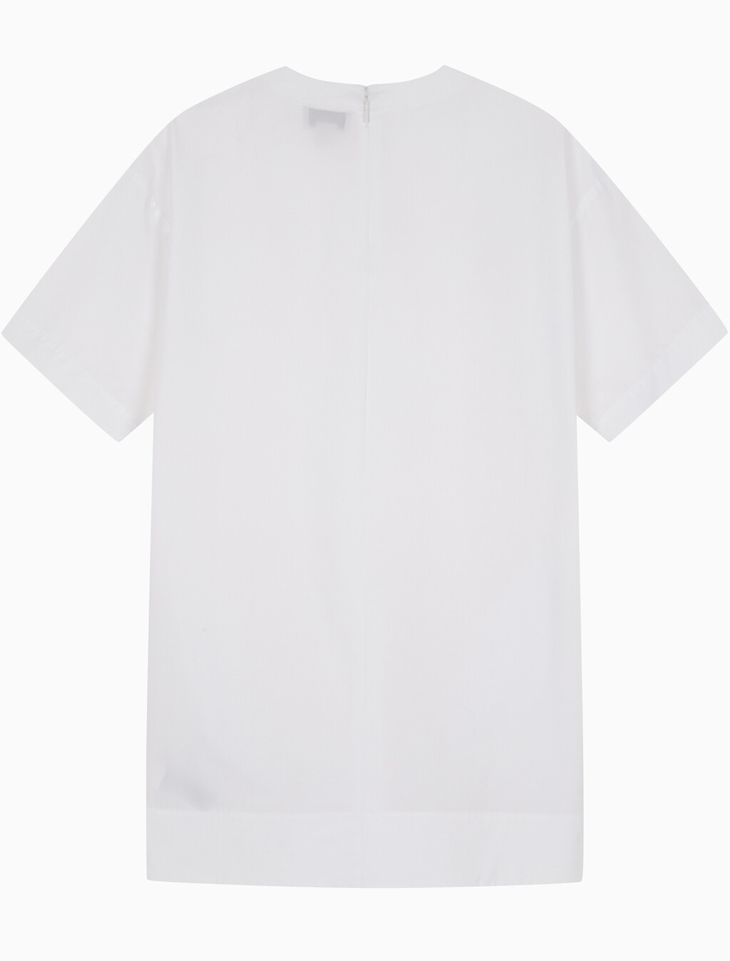 Buy 여성 캐주얼 오프 바디 셔츠 드레스 in color BRILLIANT WHITE