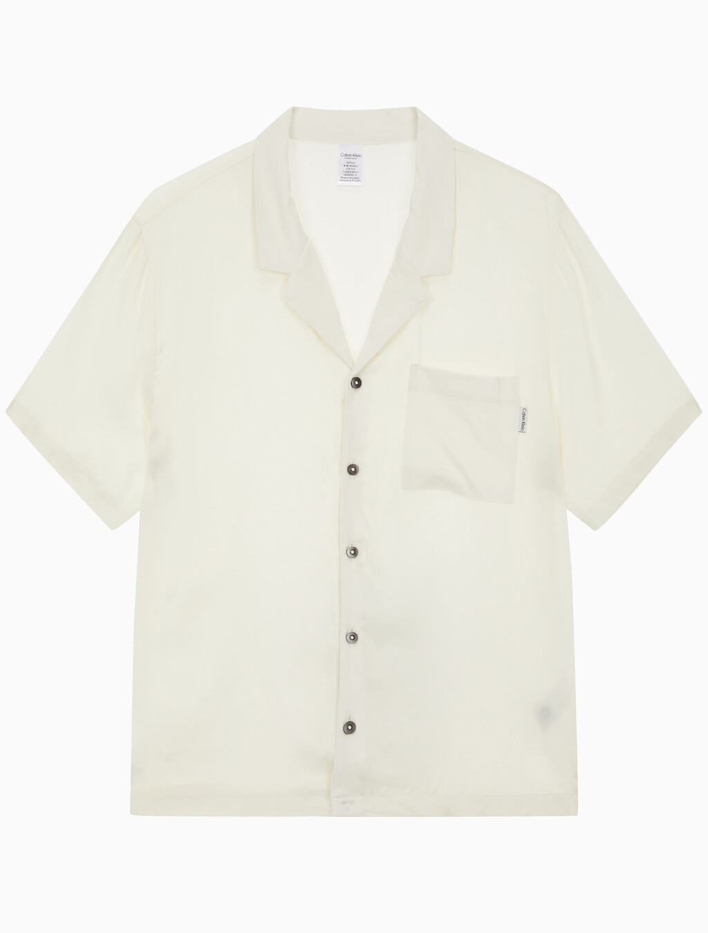 Buy 여성 퓨어쉰 숏 슬리브 탑 in color IVORY