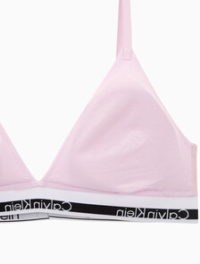 Buy 여성 아이콘 코튼 모달 트라이앵글 in color Pink