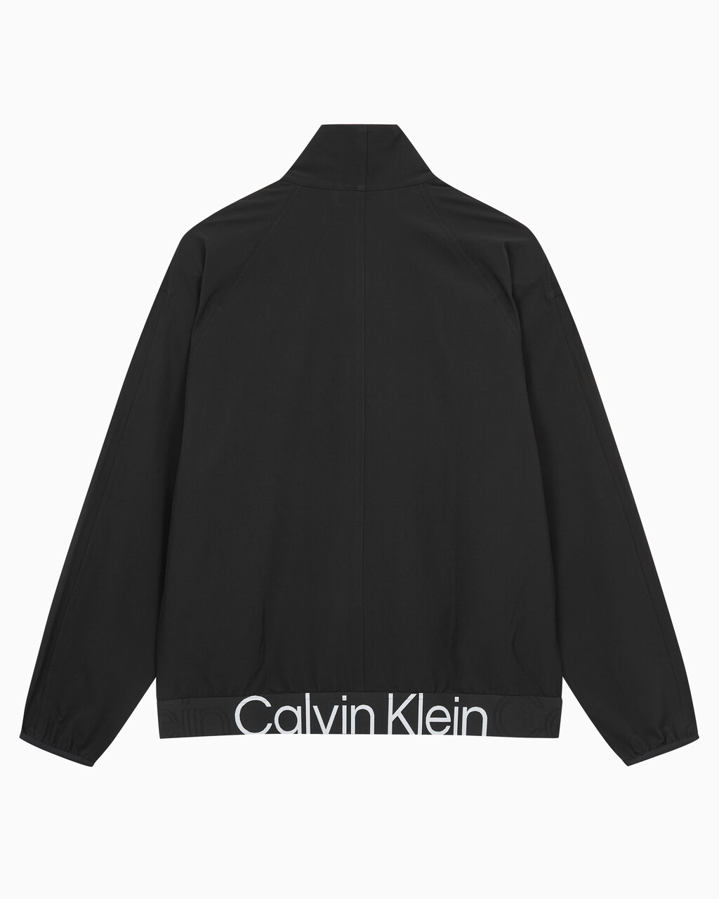 Buy 남성 리플렉티브 로고 레귤러 핏 윈드 재킷 in color BLACK