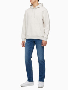Buy 남성 바디핏 미드블루 이탈리안 데님 in color MID BLUE BACK EMBRO