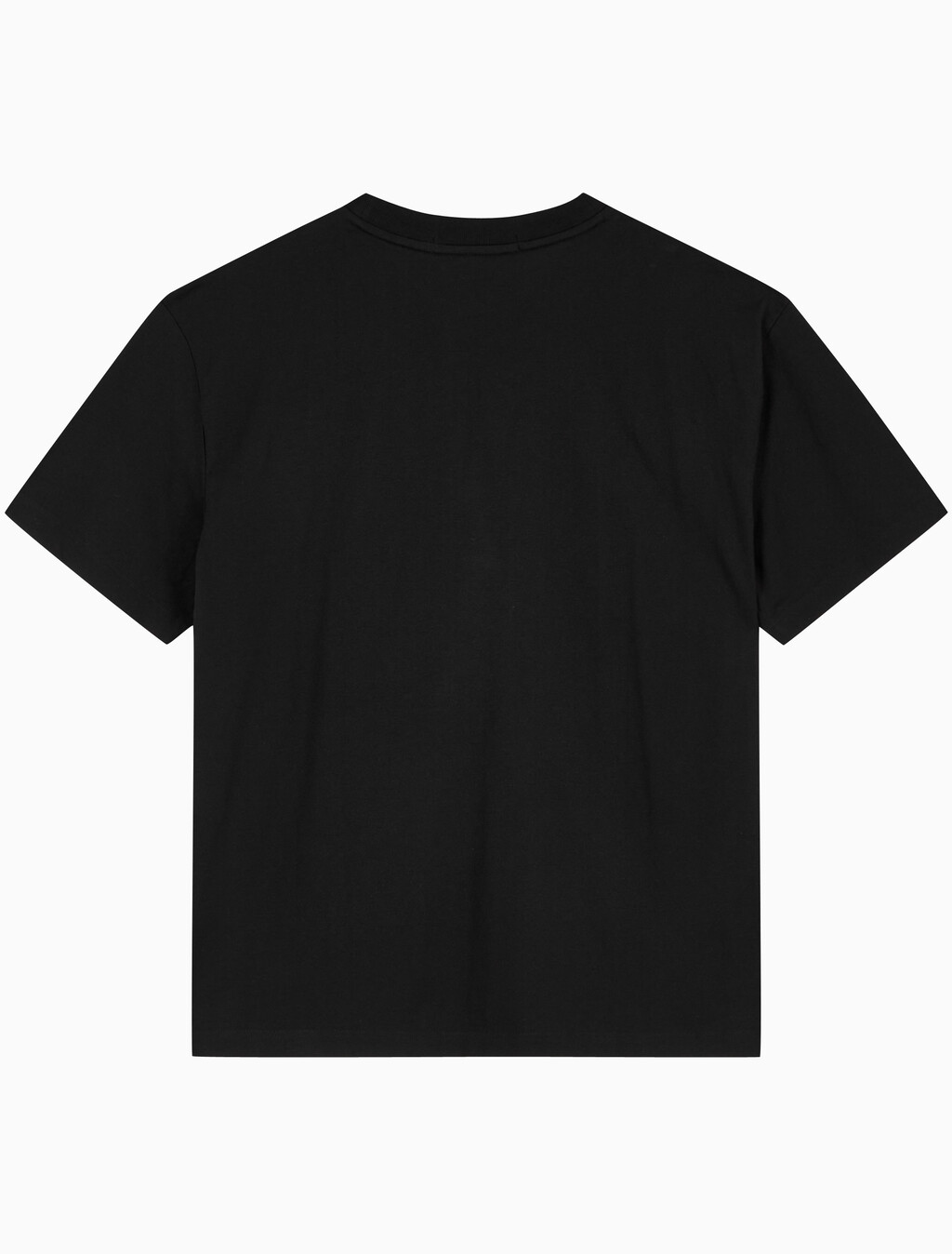 Buy 남성 릴렉스핏 엠보싱 로고 반팔 티셔츠 in color CK BLACK