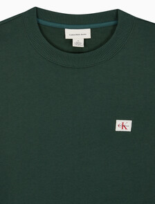 Buy 남성 프렌치테리 뱃지 크루넥 스웻셔츠 in color Navy