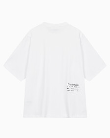 Buy 남성 숏슬리브 컴팩트 저지 티 in color BRILLIANT WHITE