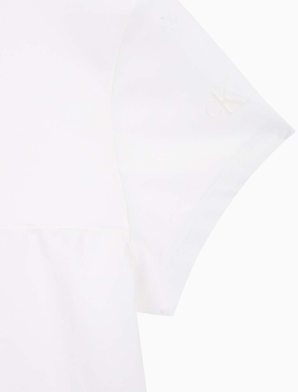 Buy 여성 메타 CK 베이비 티셔츠 in color BRIGHT WHITE