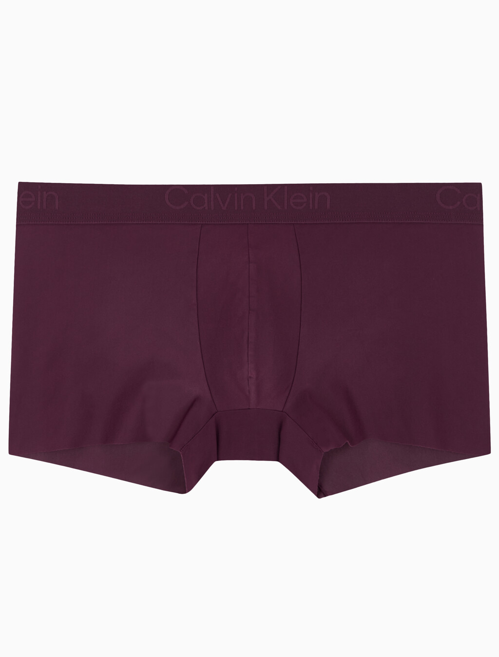 Buy 남성 CK 블랙 마이크로 로우 라이즈 드로즈 in color BURGUNDY