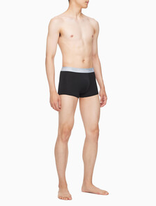 Buy 남성 CK 마이크로 플러스 로우 라이즈 드로즈 3PK in color SILVER/NAVY/BLACK