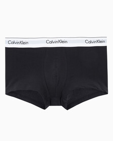 Buy 남성 모던 코튼 2PK 트렁크 in color BLACK