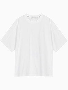 Buy 남성 릴렉스핏 그래픽 기능성 반팔 티셔츠 in color BRIGHT WHITE