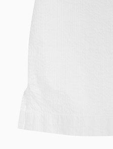 Buy 남성 릴렉스핏 시어서커 반팔 셔츠 in color BRIGHT WHITE