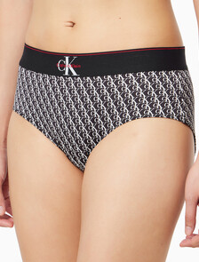Buy 여성 CK 그래픽 AF 힙스터 in color Black Print