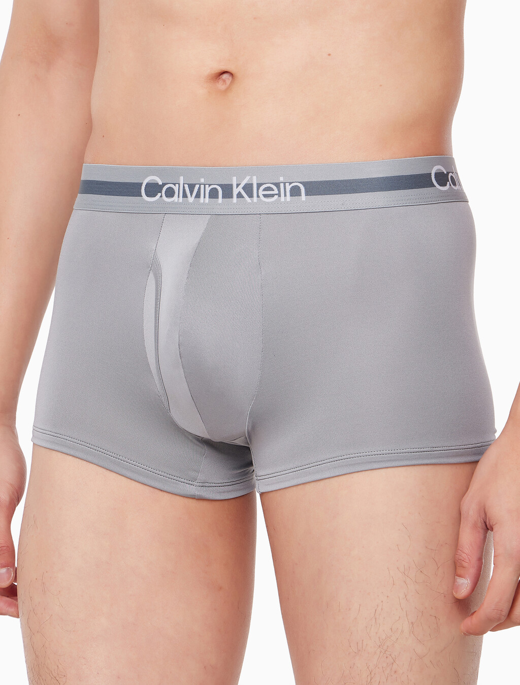 Buy 남성 브러시드 마이크로 로우 라이즈 트렁크 3PK in color BLACK/TURBULENCE/WOLF GREY