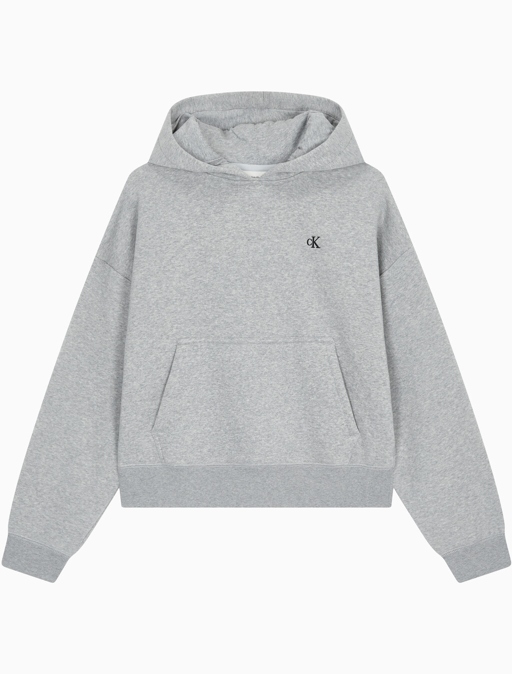 Buy 여성 아카이브 로고 플리스 후디 in color HEROIC GREY HEATHER