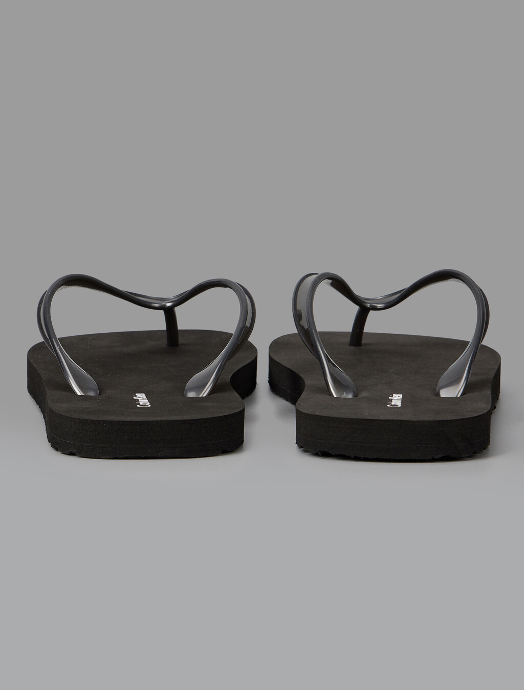 Buy 여성 에르와 TPU 메탈릭 플립플랍 in color BLACKWHITE