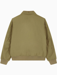 Buy 남성 릴렉스핏 패디드 기능성 봄버 자켓 in color OLIVE