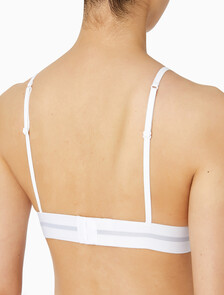 Buy 여성 코튼 모달 스트레치 립 AF 트라이앵글 in color WHITE