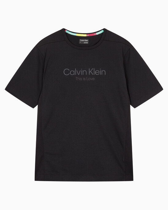 남성 레귤러 핏 프라이드 기능성 반팔 티셔츠