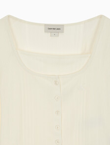 Buy 여성 2 IN 1 립 크롭 슬림 가디건 in color WHITE