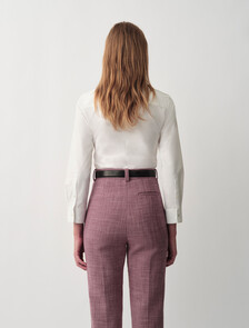 Buy DAISY WOMENS SLIM SHIRT in color OFF WHITE