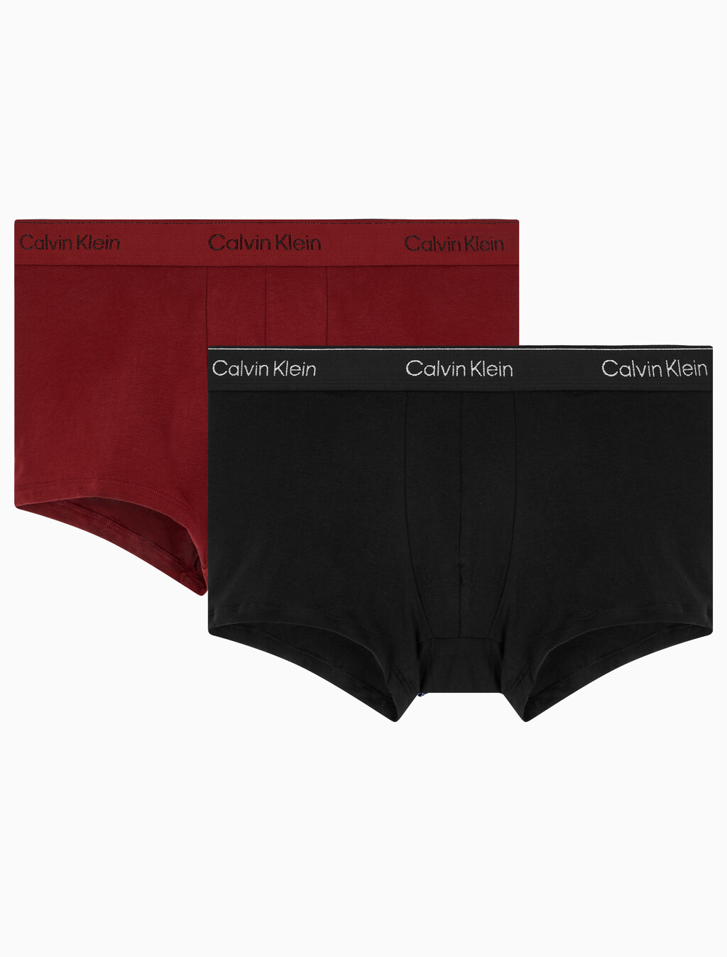 Buy 남성 모던 코튼 홀리데이 드로즈 2PK in color BLACK/RED
