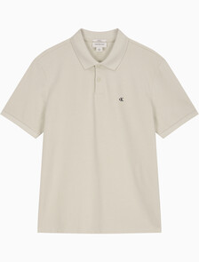 Buy 모노그램 피케 폴로 티 in color BEIGE