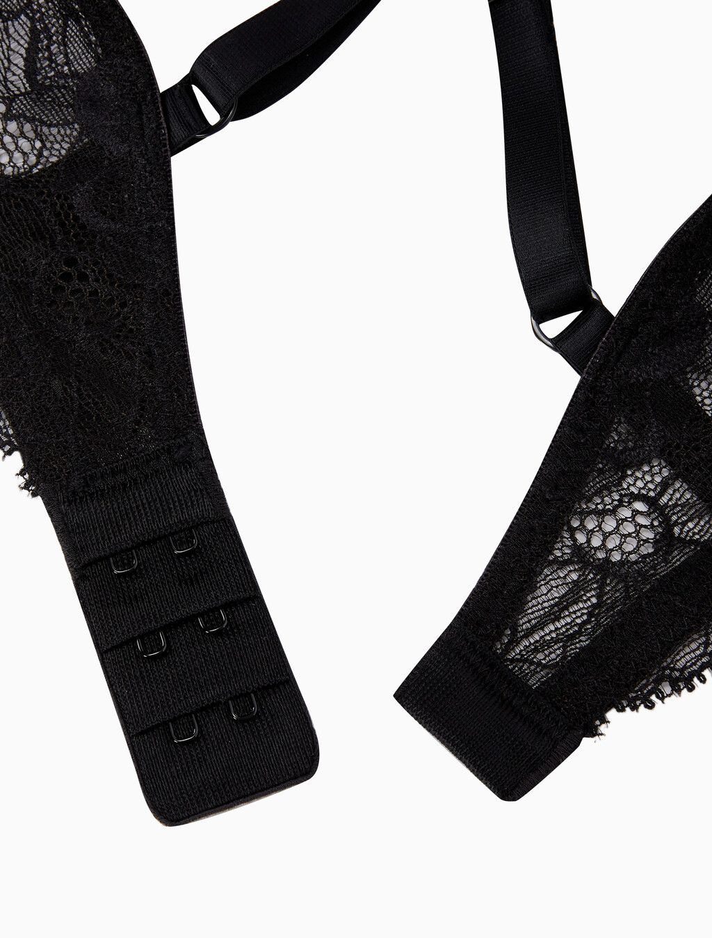 Buy 여성 CK 블랙 브라이덜 언라인드 발코넷 in color BLACK