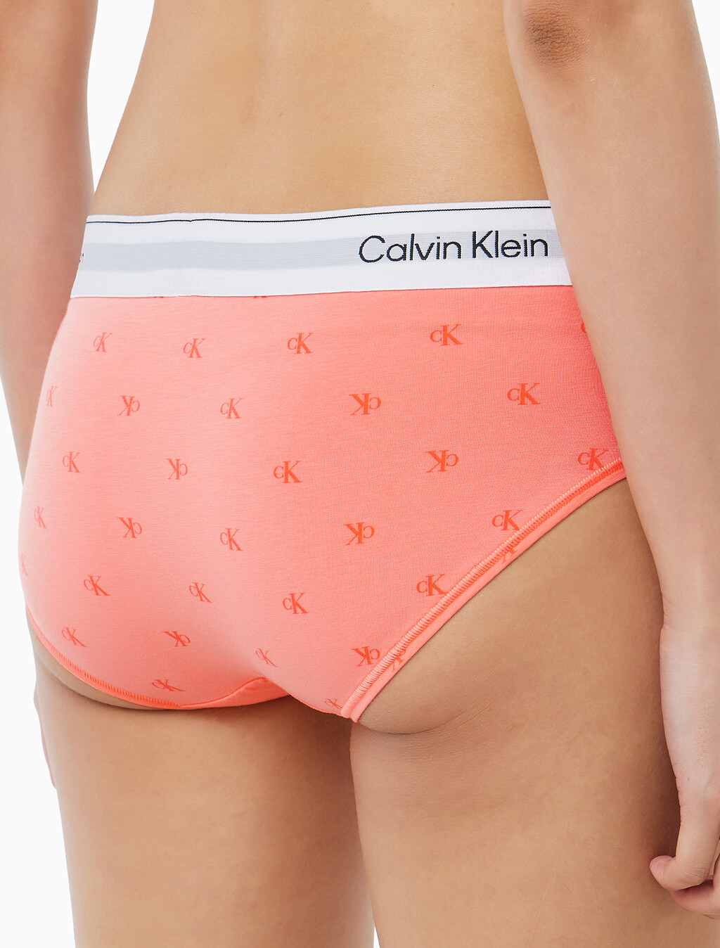 Buy 여성 아이콘 코튼 모달 AF 힙스터 in color Coral