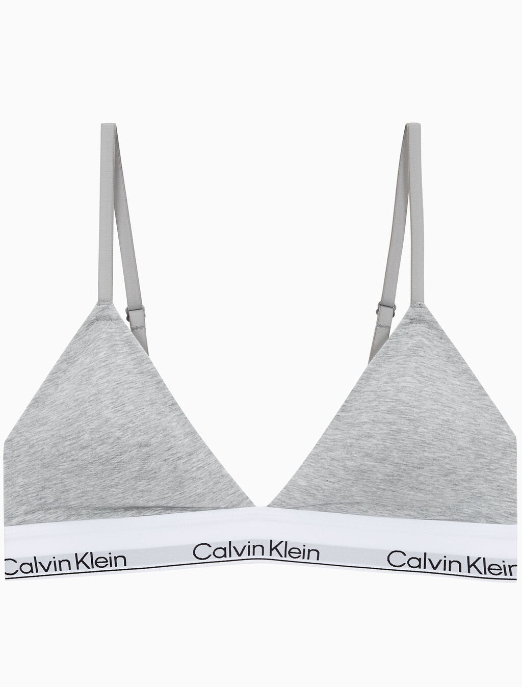 Buy 여성 아이콘 코튼 모달 트라이앵글 in color GREY HEATHER