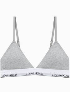 Buy 여성 아이콘 코튼 모달 트라이앵글 in color GREY HEATHER