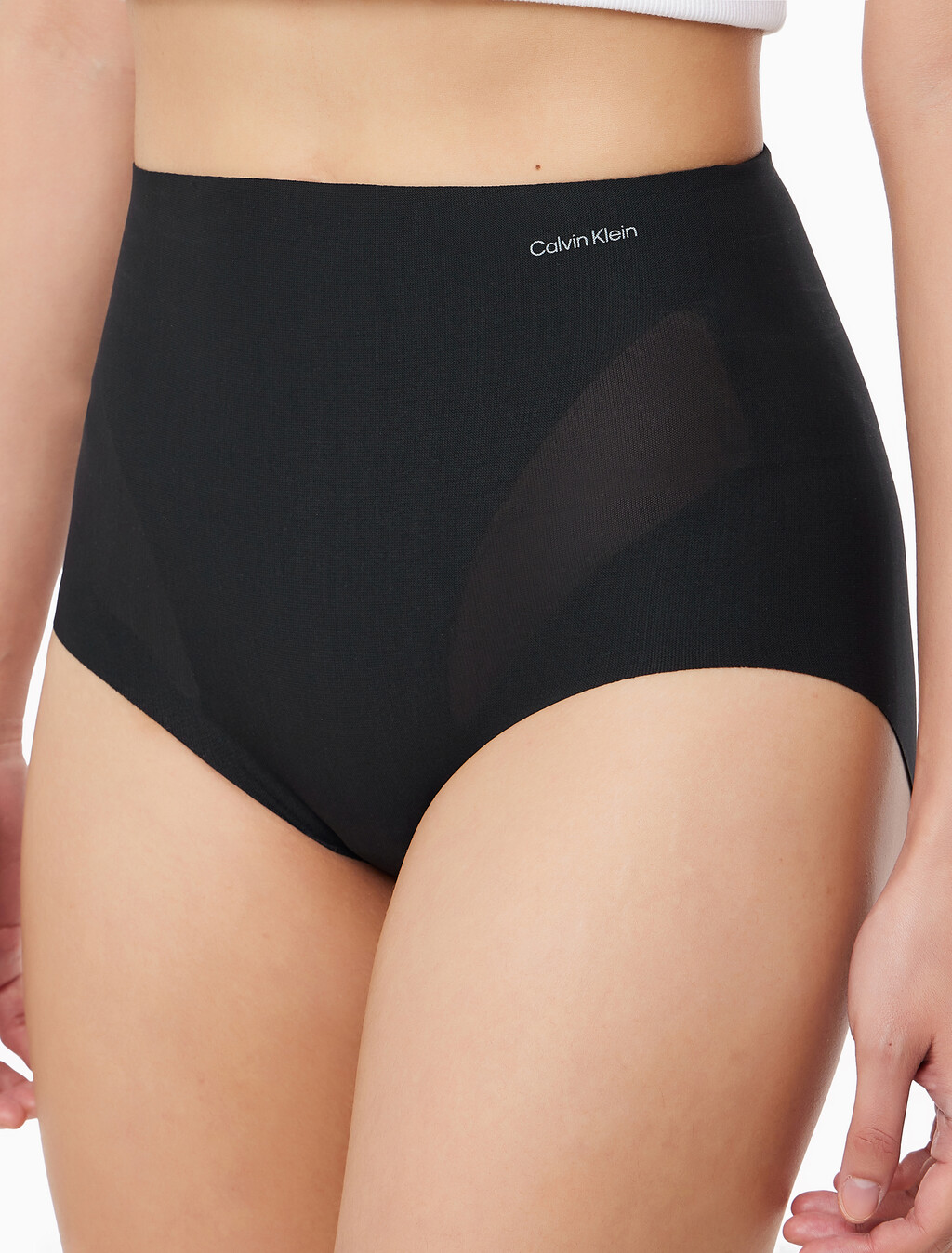 Buy 여성 스테이-풋 메쉬 메쉬 브리프 in color BLACK