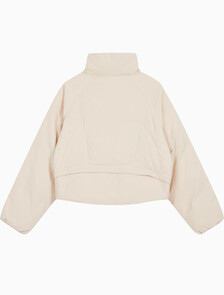 Buy 여성 패커블 울트라 라이트 다운 in color PINK BEIGE