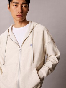 Buy 남성 셔츠 칼라 풀집업 자켓 in color VANILLA HEATHER