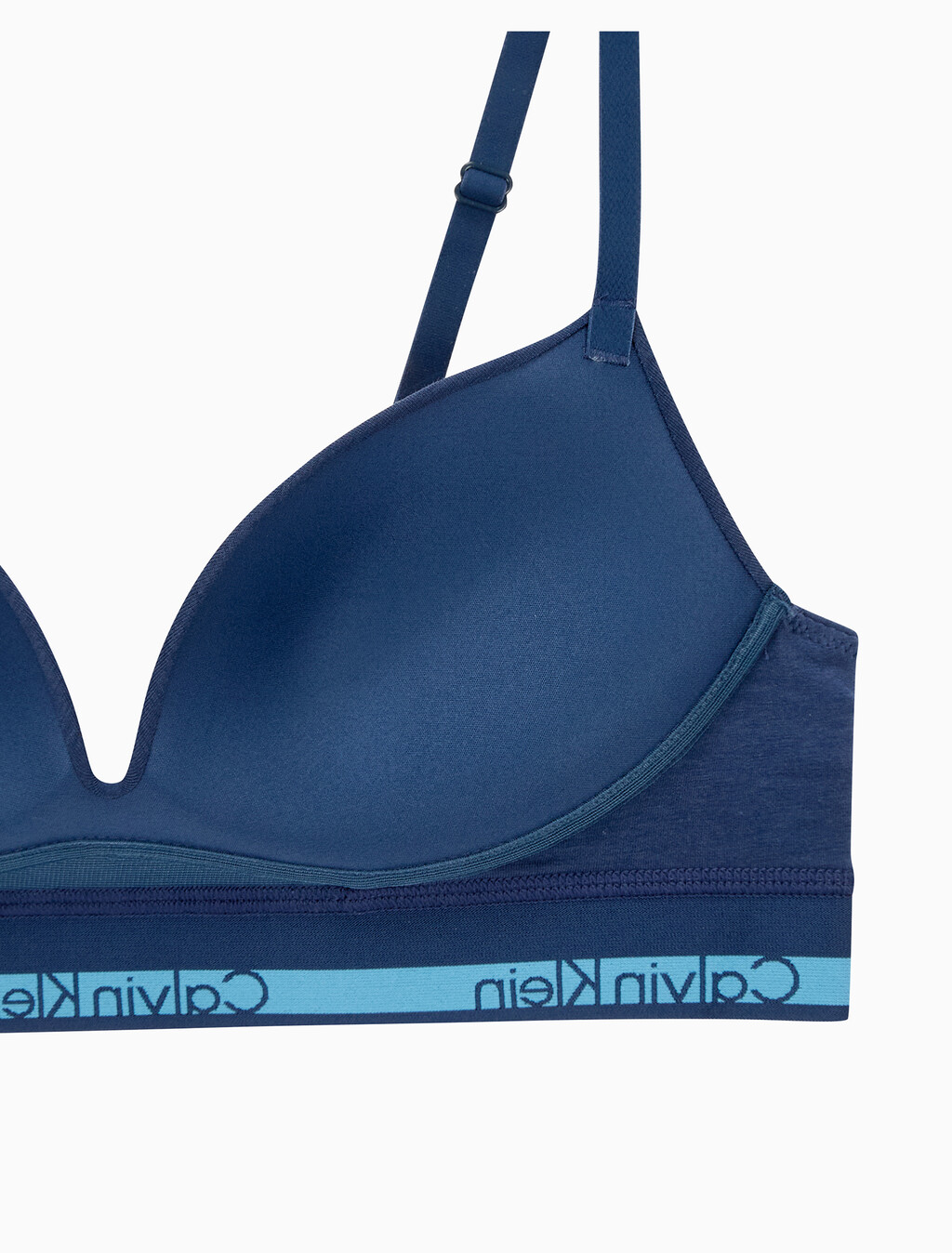 Buy 여성 아이콘 코튼 모달 AF 푸쉬업 브라 in color Dark Blue