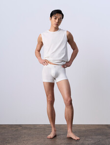 Buy Jung Kook for Calvin Klein 남성 헤리티지 코튼 트렁크 in color TOFU