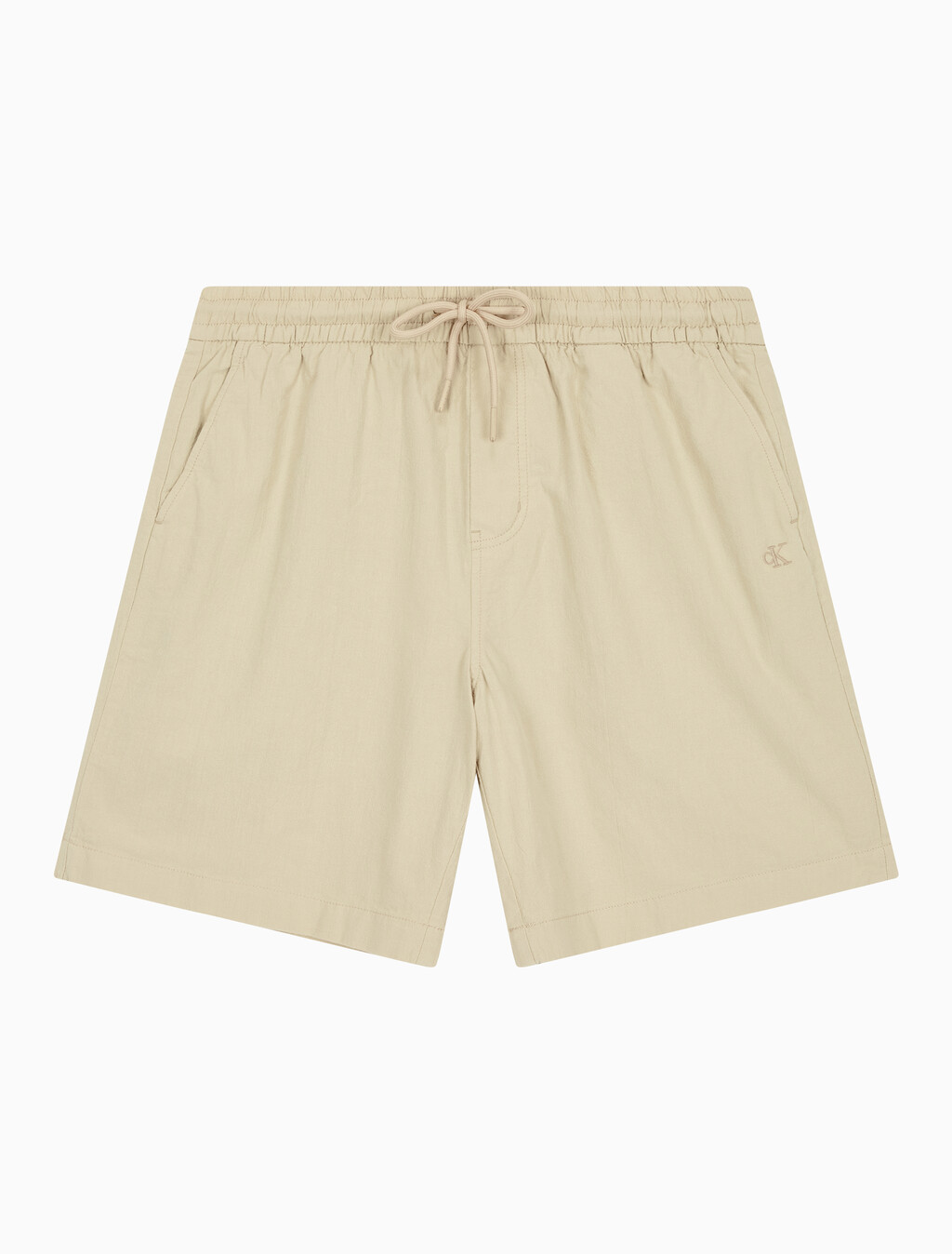 Buy 남성 텍스처드 코튼 쇼츠 in color PALE KHAKI