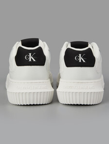 Buy 여성 말모메타 청키 컵솔 레더 in color WHITE