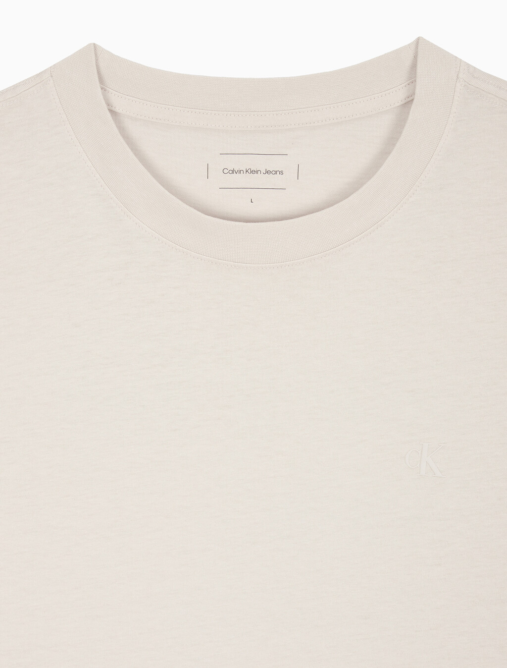 Buy 남성 오버핏 빈티지 워시 프린트 반팔 티셔츠 in color LIGHT BEIGE