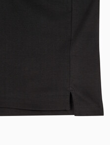 Buy 남성 톤온톤 로고 레귤러핏 폴로 반팔 티셔츠 in color CK BLACK