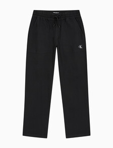 Buy 남성 90's 스트레이트핏 드로우코드 치노 팬츠 in color CK BLACK