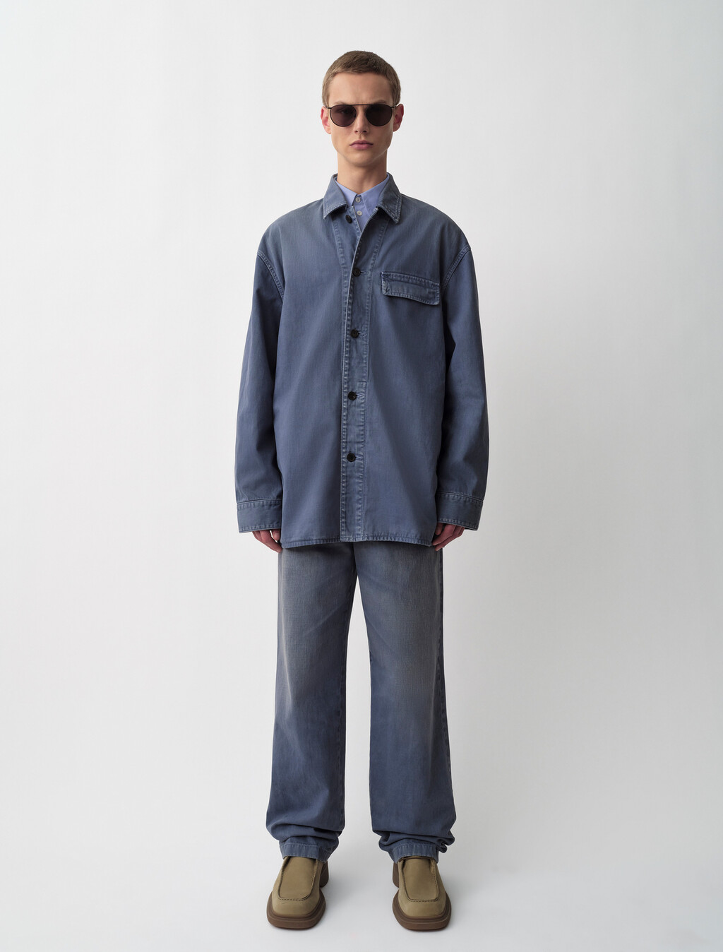 Buy BERTIE MENS CHINOS in color BLUE