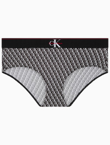 Buy 여성 CK 그래픽 AF 힙스터 in color Black Print