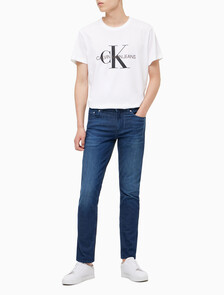 Buy 남성 바디핏 다크 블루 37.5 데님 in color BLUE BLACK HANGER LOOP