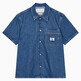 MID BLUE BACK EMBRO