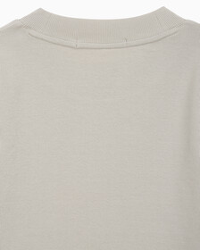 Buy 여성 롱슬리브 모노그램 베이비 티 in color BEIGE