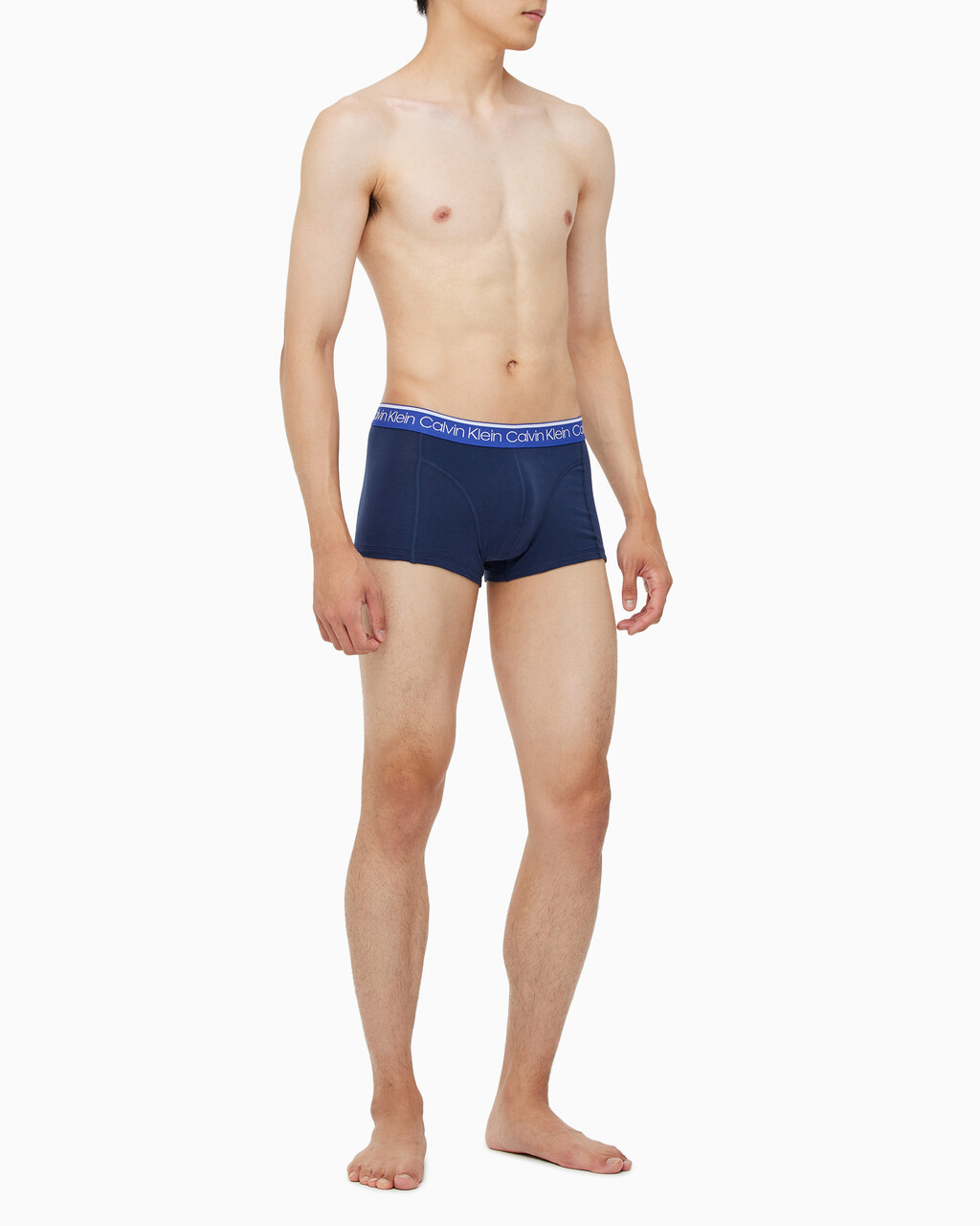 Buy 남성 리컨시더드 서지 로우라이즈 트렁크 3PK in color NAVY BLUE/DEEP BLUE,NAVY BLUE/PASTEL BLUE,NAVY BLUE/SILVER