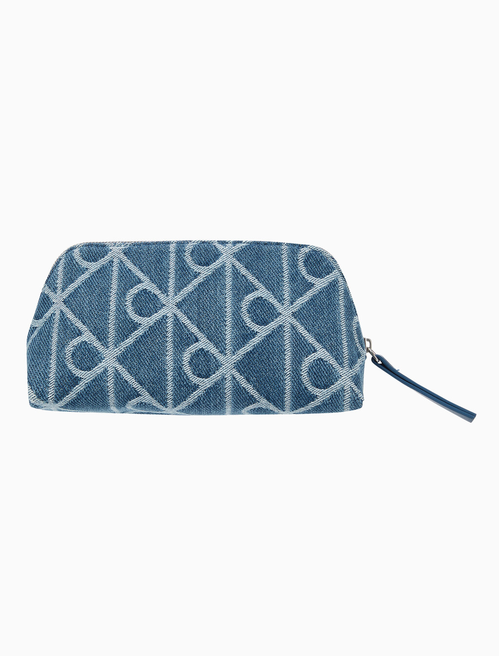 Buy 여성 엠블럼 데님 뷰티 케이스 in color Denim JQD Medium Wash